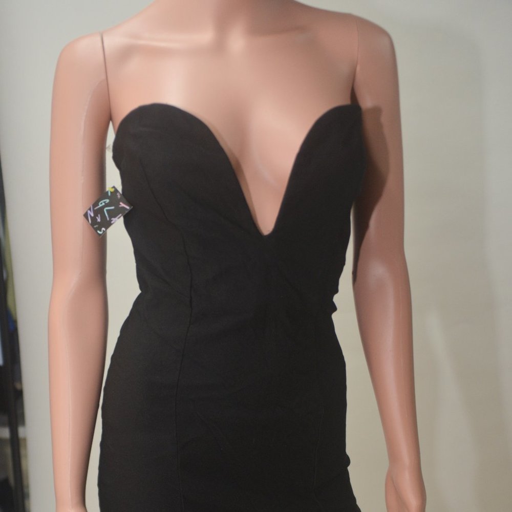 Nasty Gall | Black Helix Night Out Dress